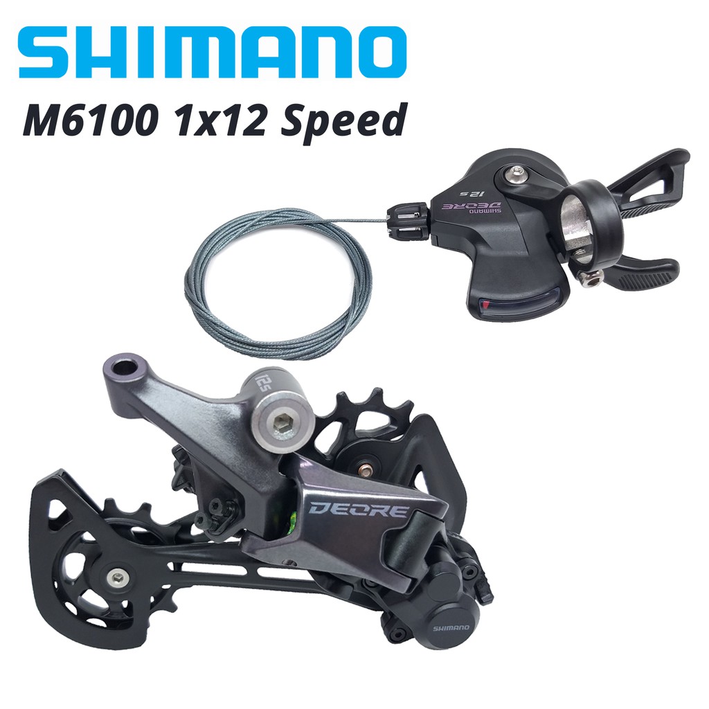 SHIMANO DEORE M6100 12s Groupset SL M6100 SHIFT LEVER RD M6100 SGS REAR DERAILLEUR 12 Speed 12V SHIF