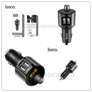 Hoco E19 Wireless FM Transmitter Car Charger (black)