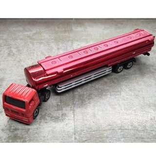 โมเดลรถเหล็ก  TOMICA  Long Searies รถก่อสร้าง รถบรรทุก/ขนส่ง  NO.77 HINO PROFAI Oil Tank Truck Tanker