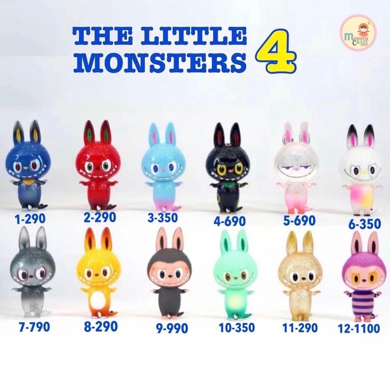 ❣️พร้อมส่ง…แบบตัวแยก❣️The Little Monsters Series 4 - Zimomo