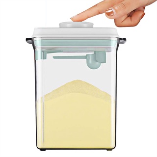 กล่องใส่นมผงเด็กอ่อน สูญญากาศ ป้องกันความชื้น 100% พร้อมที่แ…