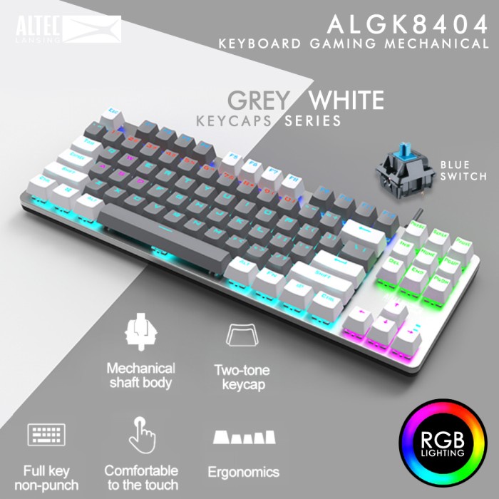 JUST GAME Keyboard Mechanical ALTEC LANSING  ALGK-8404