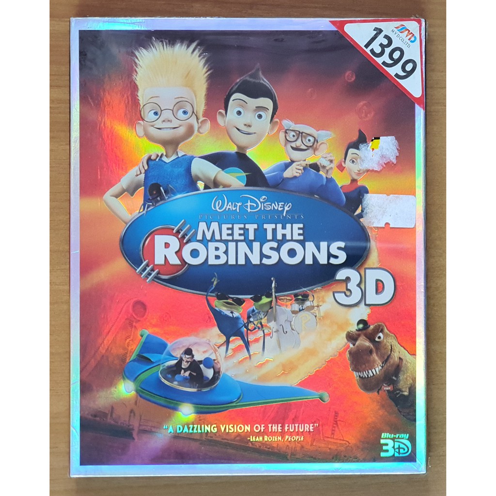 [ฺBluray 3D แผ่นแท้] Meet the Robinsons / ผจญภัยครอบครัวจอมเพี้ยน ฝ่าโลกอนาคต (มือสอง)