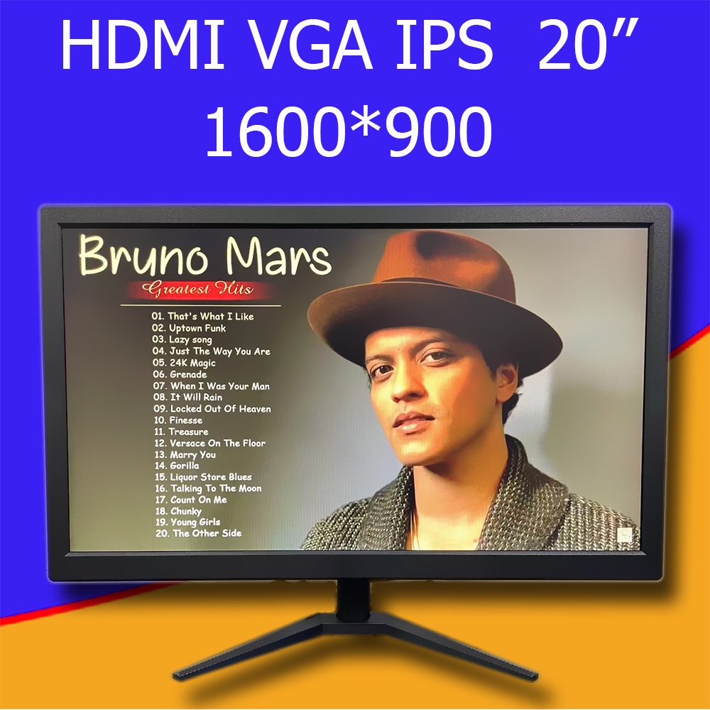 จอคอม จอคอมพิวเตอร์ จอเกมมิ่ง จอมอนิเตอร์ จอมอนิเตอร์ Gaming monitor VGA HDMI 20 24 27นิ้ว LED 1080P มุมมอง 178°