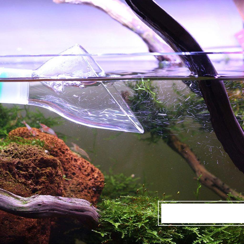 Aquarium Water Outlet Tanks Lily Pipe Outflow สําหรับพิพิธภัณฑ์สัตว์น้ําปลูก