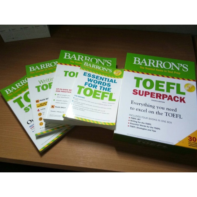 Barron's TOEFL IBT Superpack