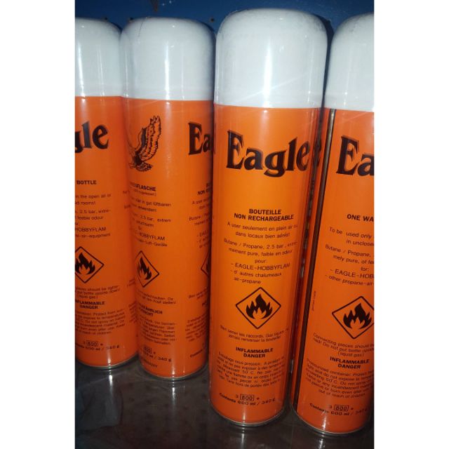 แก๊สกระป๋อง Eagle 340g. บิวเทน/โพเพน สำหรับงานเชื่อม – โปรปัง
