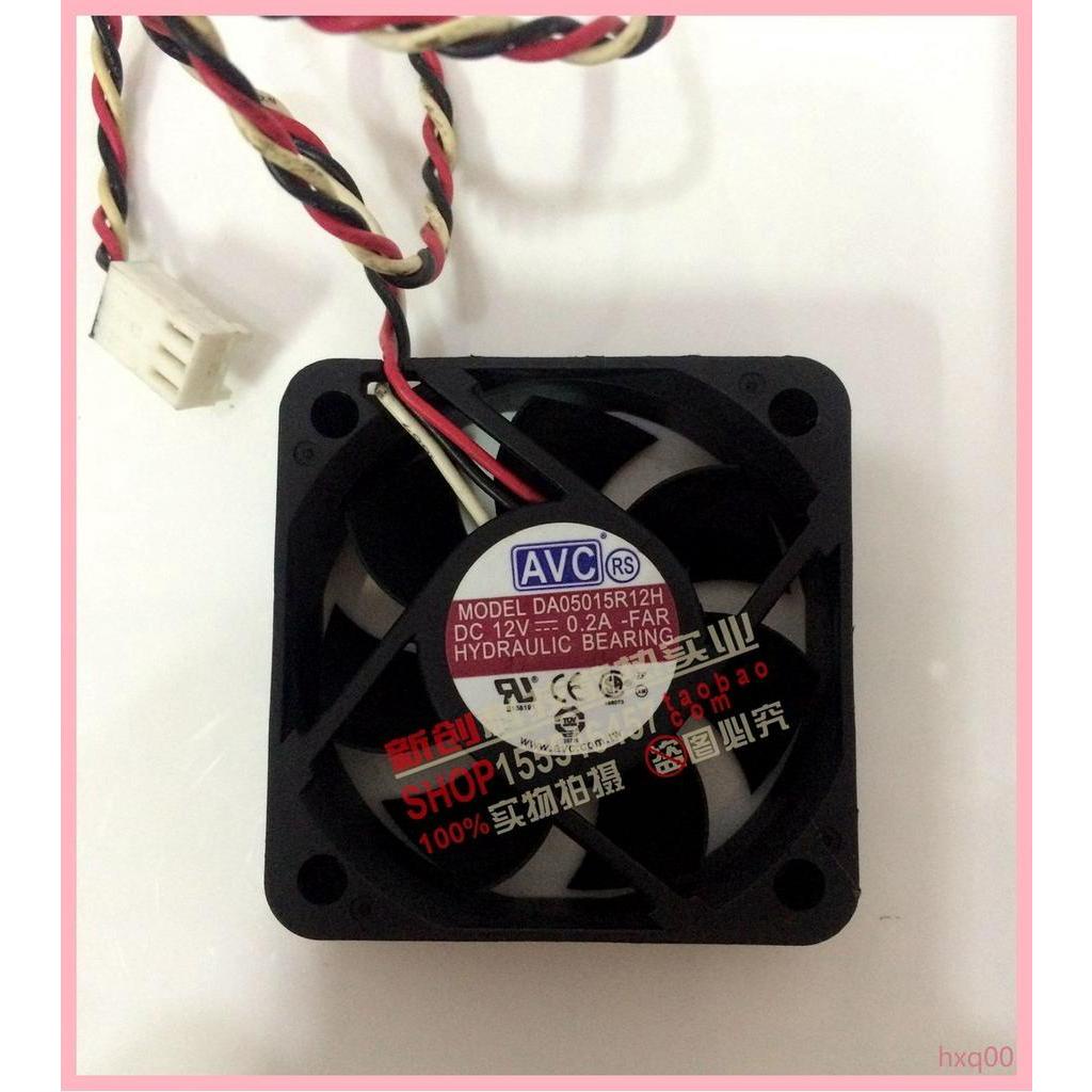 ไต้หวัน AVC 5015 DA0515R12H 12V 0.2A 4 สาย PWM อุณหภูมิควบคุมพัดลม cpu
