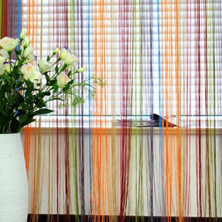 GOODSTUFF  ผ้าม่านแบบพู่ Divider Drape Strip 7 สี