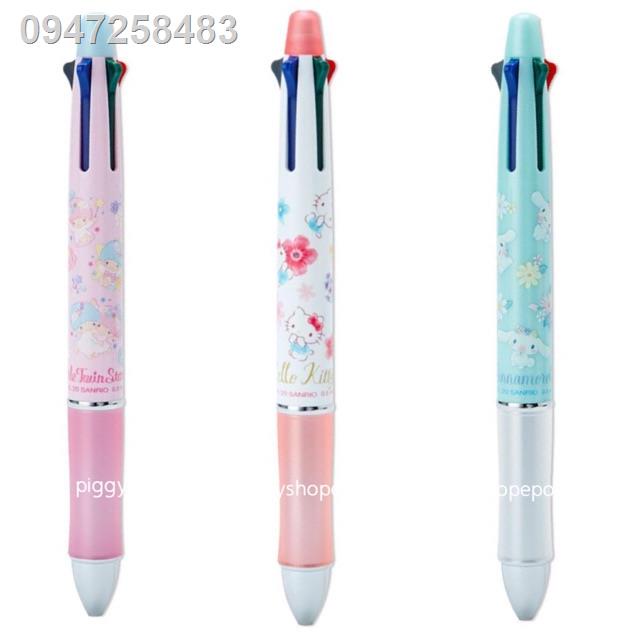 ✚♣☍ปากกา Pilot Dr.Grip 4+1 มี 4 สี + ดินสอ ในด้ามเดียวกัน ลาย sanrio