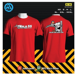 ใหม่ เสื้อยืด ลาย Ninja 150 SS คุณภาพดี สําหรับผู้ชาย ผู้หญิง