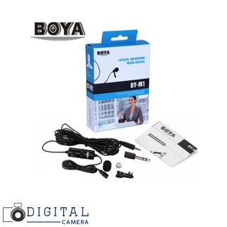 BOYA BY-M1 (Clip Microphone) ไมค์หนีบปกเสื้อ