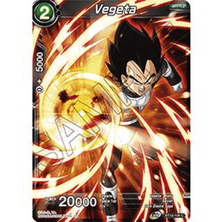 DB DB-BT16-106 Vegeta Realm of Gods Common EN BT16-106 0821000021779