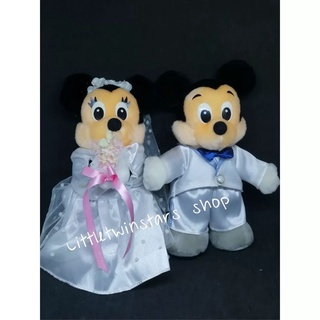 Mickey &amp; Minnie wedding plush