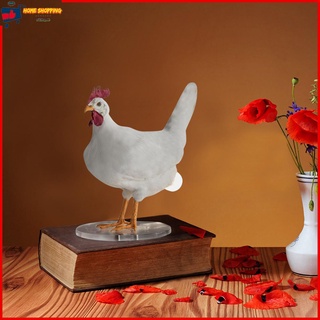 Taxidermy โคมไฟตั้งโต๊ะ รูปปั้นไก่ ไข่ สําหรับบ้าน ห้องนอน