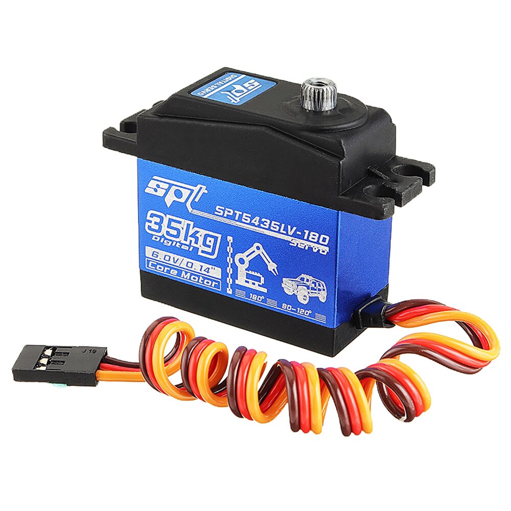 SPT 5425LV 5435LV 25KG 35KG แรงบิดขนาดใหญ่ Digital Servo เกียร์โลหะกันน้ํา Servo สําหรับ 1/8 1/10 1:8 RC รถ Crawler SCX10 TRX4 RC รถอะไหล่ - รูปที่ 2
