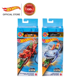 Hot Wheels City Nemesis Launcher Assortment ฮอตวีลซิตี้ ที่ปล่อยรถหัวปีศาจร้าย (GVF41(A) CH)