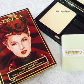 MERREZ’CA Excellent Covering Skin Setting Pressed Powder SRF50+/PA+++