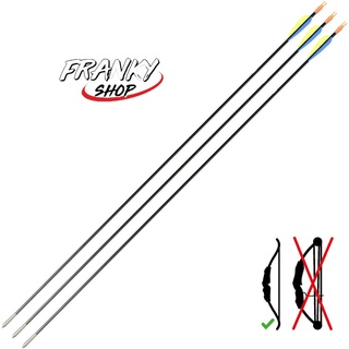 ลูกธนูแพ็คสามลูก ลูกธนูคาร์บอน ระยะ 10 ถึง 30 เมตร ARROWS TRI-PACK carbon arrows