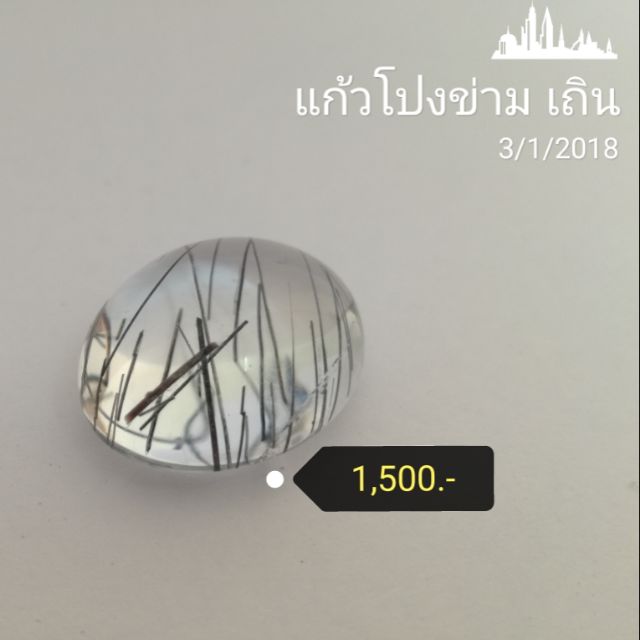 แก้วโป่งข่ามขนเหล็กน้ำใส - Nice16073 - Thaipick