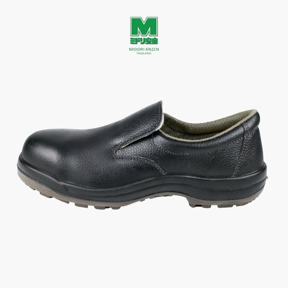 Midori Anzen รองเท้าเซฟตี้ หนังแท้ หัวเหล็ก รุ่น ACF200 / Midori Anzen Safety Shoe Steel Toecap ACF2