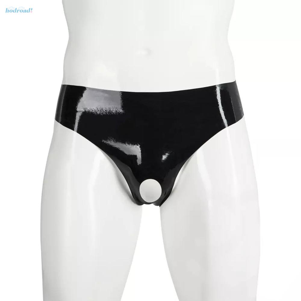 【HODRD】Gay Guy 1*Underwear Black G-String Briefs Open Lingerie S-5XL Size Sexy【Fashion Woman Men】 #4