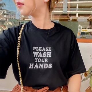 เสื้อยืด PLEASE WASH YOUR HAND The8Teen