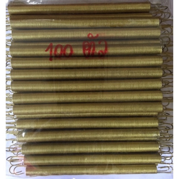 สปริงดึงอ่อนทั่วไป สปริงดัดแปลงงานต่าง ความยาว15 cm ความโตนอก 9mm ขนาดเส้นลวด 0.8mm ชุบกันสนิม - รูปที่ 3