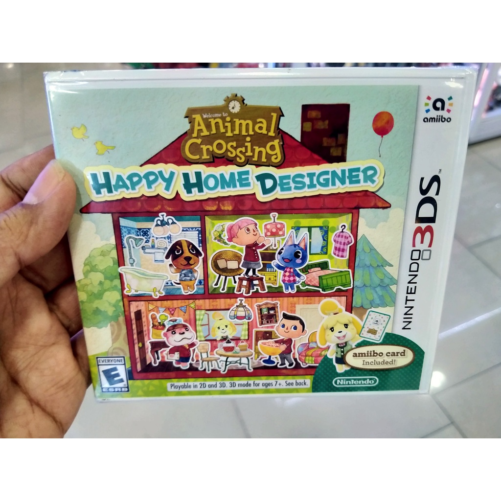 Animal Crossing Happy Home Designer 3DS US มือ 1 สำหรับสายสะสม