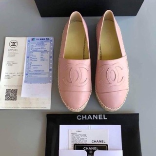 ✅คัชชู Chanel (หนังแท้) 🚩ส่งฟรีems