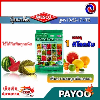 🔥ลด 50% ใส่โค้ด INC8LZ3🔥 WESCO ปุ๋ย 10-52-17 +TE(ธาตุรองเสริ…