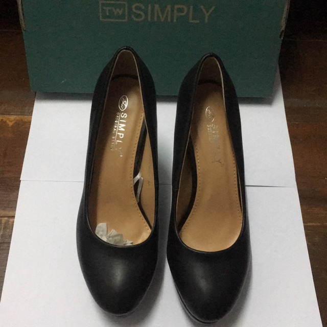 👠👠รองเท้าคัชชูส์ มือสอง(ยังไม่เคยใส่) สภาพนางฟ้า TW SIMPLY แท้ 💯%โค้ดลด 100 ไม่รับชำระเงินปลายทางนะค
