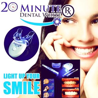 20 MINUTE DENTAL WHITE ชุดฟอกสีฟัน อุปกรณ์ฟอกสีฟัน เครื่องฟอกสีฟันขาว