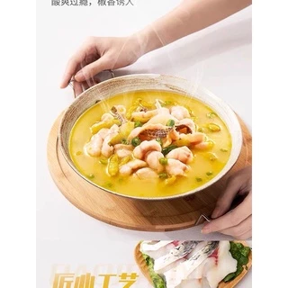 เครื่องปรุงรส ซุปปลาผักกาดดองหม้อไฟ(酸菜鱼调料）ขนาด220g ในซองมีเครื่องปรุงและผักกาดดอง ทำง่าย รสชาติหอมอร่อยระดับภัตตาคาร