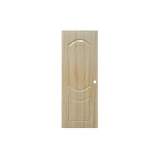 ประตู UPVC ภายใน AZLE LT-02 80x200 cm Yellow-Ash | AZLE | AZLE ET-02 YL-AH ประตู UPVC ประตู Door and Window Sale ประตู U