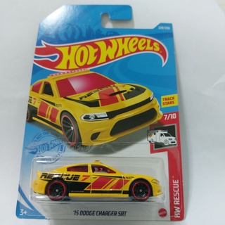 รถเหล็ก Hotwheels 15 DODGE CHARGER SRT HW RESCUE (ib6001)