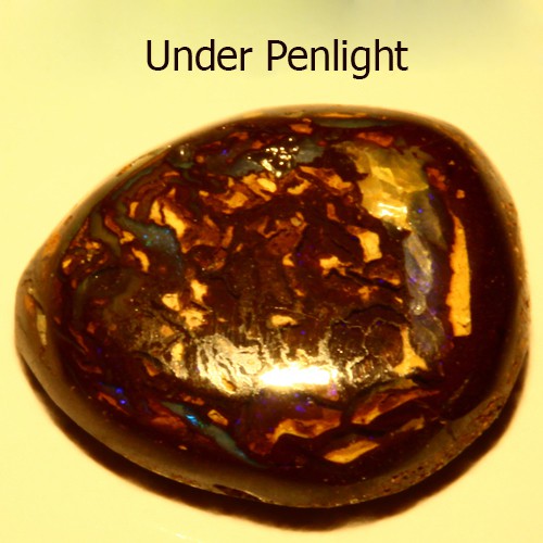 เมตริกมัลติโอปอล (Matrix Boulder Opal) 3.65 กะรัต (12585)