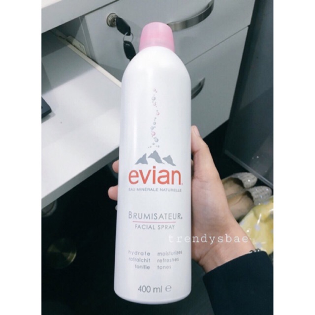 สเปรย์น้ำแร่ Evian Brumisateur Facial Spray ของแท้ 💯%