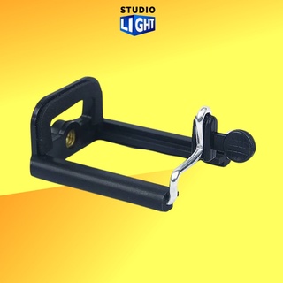 Mobile Clamp For Tripod หัวหนีบมือถือแบบสปริง สำหรับต่อกับขาตั้งกล้อง ไม้เซลฟี่