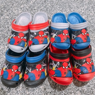 รองเท้าเด็ก รองเท้าหัวโต ลิขสิทธิ์ แท้ 100% ลายSpiderman size 30-35