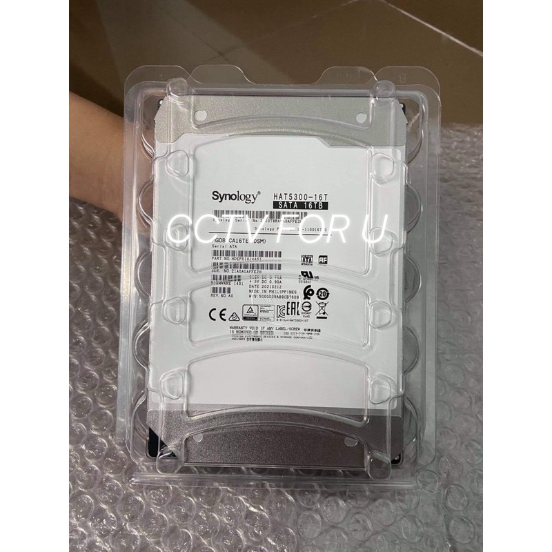 พร้อมส่ง Synology HAT5300 16TB , NAS Hard Disk, Enterprise Hard Disk, HDD, Harddisk, Hard disk