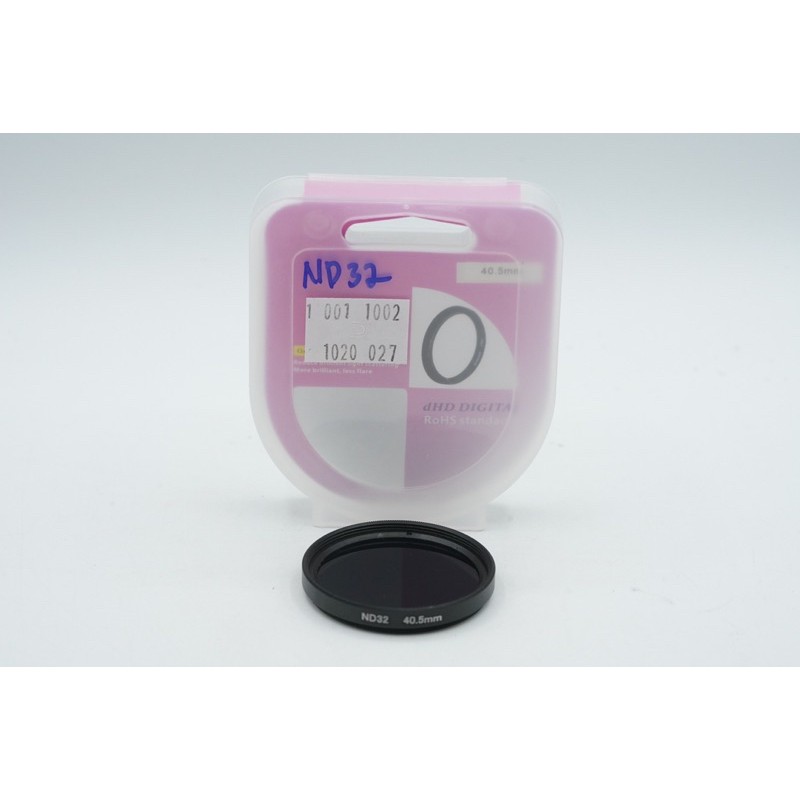 ND32 Filter 40.5mm ND 32 - Neutral Density ND32 Filter 40.5 mm - SKU 1.001.1002