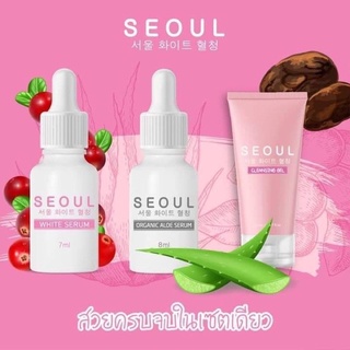 เซรั่มโซล เซรั่มคุณหมอ serum seoul อโล/ไวท์ โซลเซรั่ม