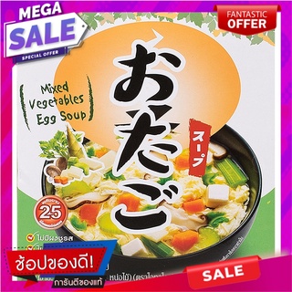 โอทาโกะซุปไข่ผสมผักรวมกึ่งสำเร็จรูป 40กรัม Otago Instant Mixed Vegetables Egg Soup 40g.