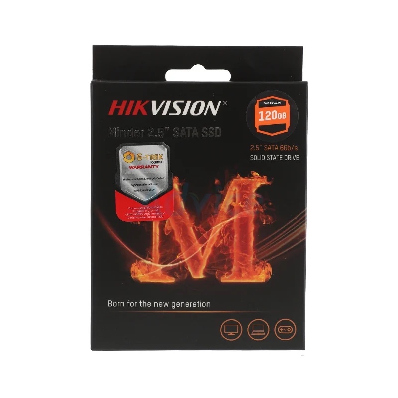120 GB SSD SATA HIKVISION MINDER