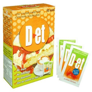 SUCRALOSE D-ET POWD 100SACน้ำตาลแทนความหวาน