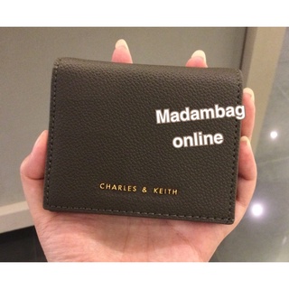 Charles Keith Front Flap Small Wallet กระเป๋าสตางค์ใบสั้น