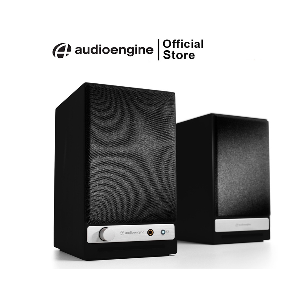 Audioengine HD4 Wireless Speaker Bluetooth Bookshelf ลำโพงไร้สาย ลำโพงบลูทูธ คุณภาพเสียงสูง