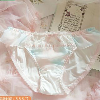 ชุดชั้นในโลลิต้า สาวญี่ปุ่น เอวต่ำ ผ้าฝ้ายJapanese girl Lolita underwear low waist cotton