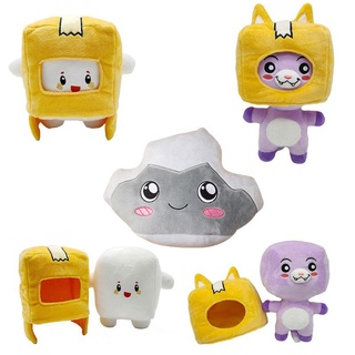 【พร้อมส่ง】ตุ๊กตาฟิกเกอร์ Lankybox BOXY FOXY ROCKY ของเล่นสําหรับเด็ก